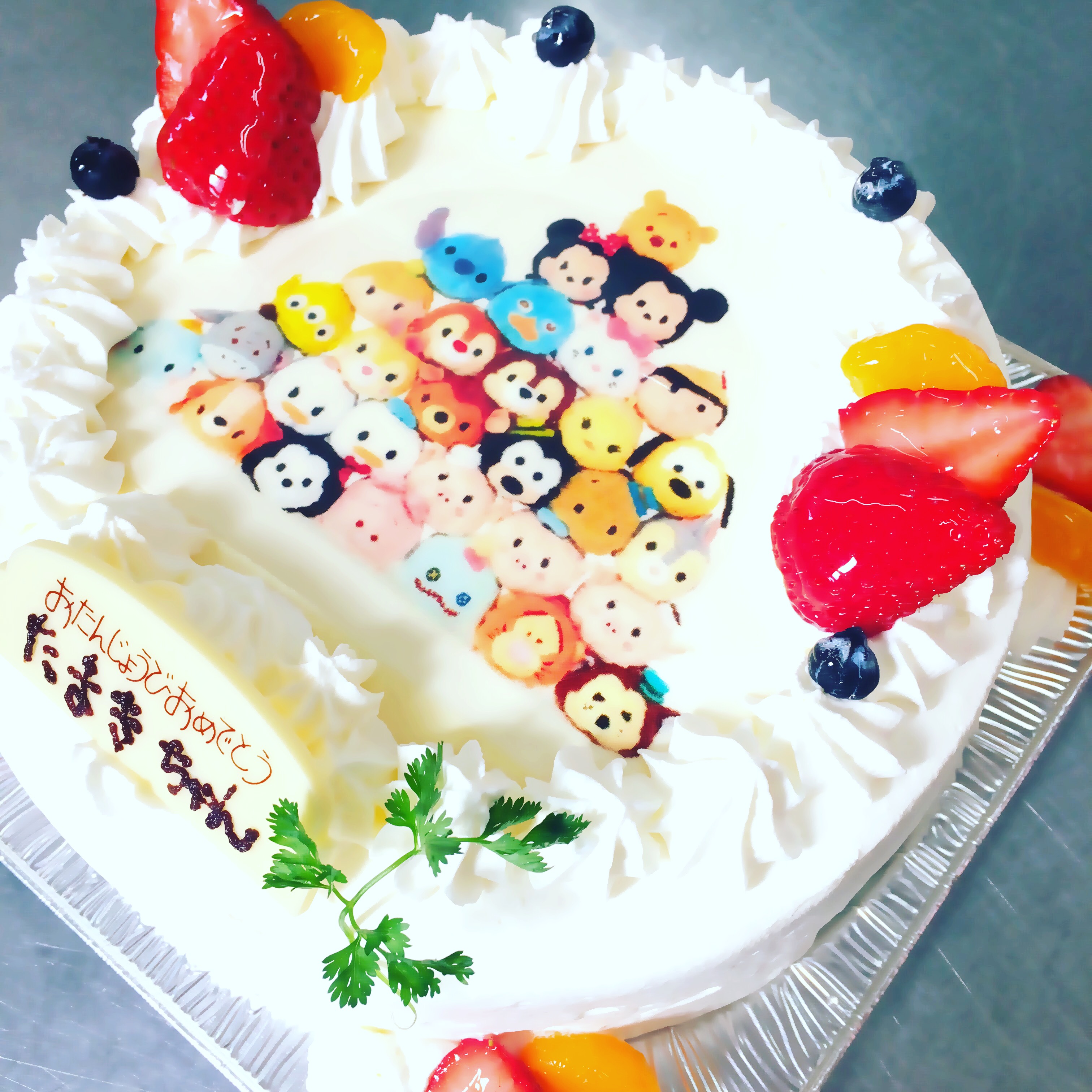 熱海 バースデーケーキ アニメの人気キャラクター 誕生日デコレーション 熱海 住吉屋の店長ブログ