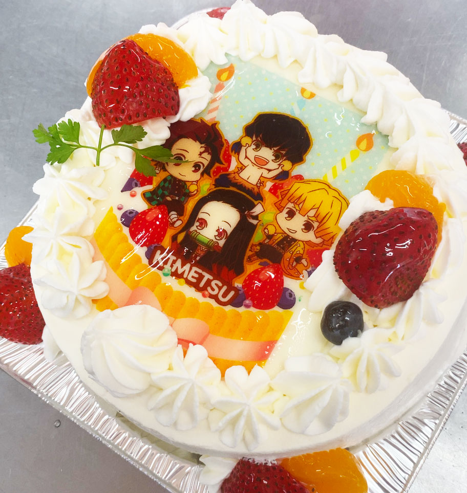 熱海のケーキ屋 誕生日ケーキでサプライズ 可愛らしいキャラクターの画像で 熱海 住吉屋の店長ブログ